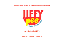 Tablet Screenshot of jiffypee.com